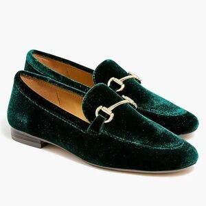 J. Crew Velvet Bit Loafers (Women's US 8 / UK 5.5 / EU 38.5)